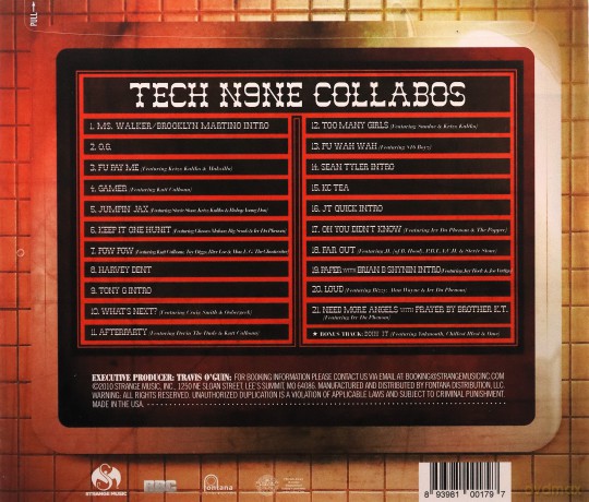 Tech N9ne Collabos: The Gates Mixed Plate [CD]
