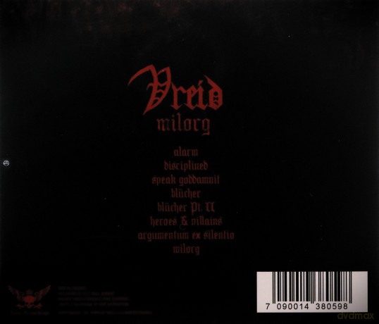 Vreid: Milorg [CD]