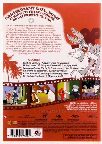 Looney Tunes super gwiazdy: Królika Bugsa przygody na maksa [DVD]