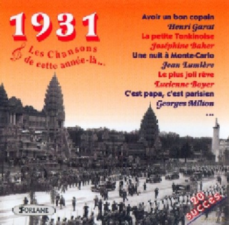 1931 Les Chansons De Cette Annee La' [CD]