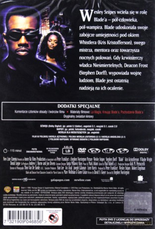 Blade - Wieczny Łowca [DVD]