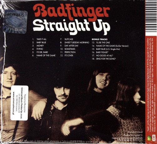 Badfinger: Straight Up (ecopack) [CD]