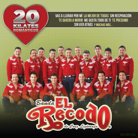 Banda El Recodo De Cruz Lizarraga: 20 Kilates Romanticos [CD]