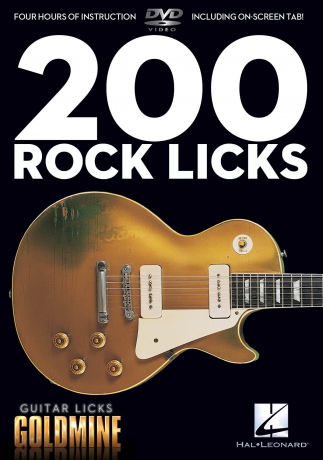200 Rock Licks - Guitar Licks Goldmine [DVD]