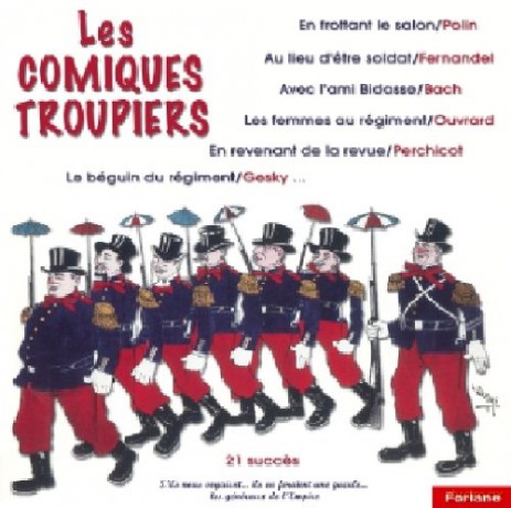Les Comiques Troupiers: 21 Succss [CD]