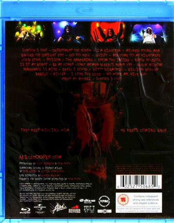 Alice Cooper: Theatre Of Death [Blu-Ray]