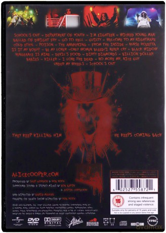 Alice Cooper: Theatre Of Death (Polska Cena) [DVD]+[CD]