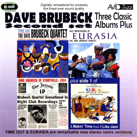 Dave Brubeck: 3 Classic Albums Plus [2CD]