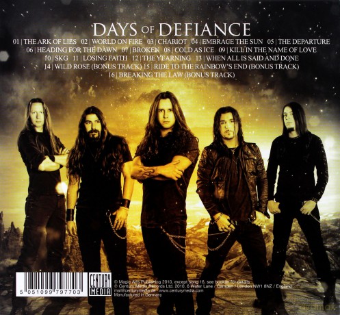 Firewind: Days Of Defiance [CD]