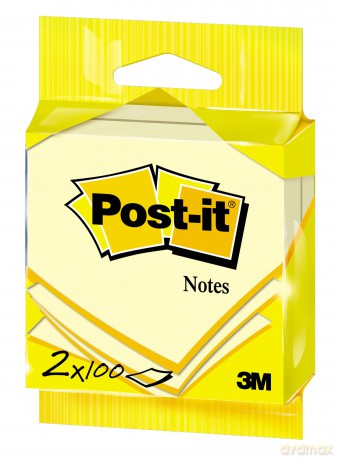 3m Post: 3M Post-it - Flow Pack Appendibile Di Foglietti Post-it - 2 Blocchetti Colore Giallo Canary 76x76mm