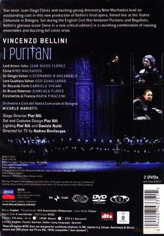 Juan Diego Florez: Bellini:I Puritani [DVD]