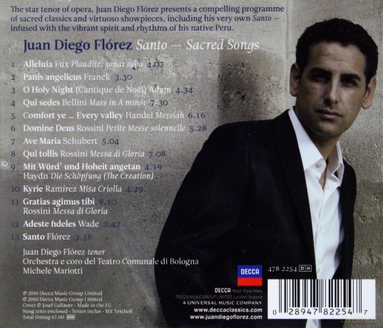 Juan Diego Florez: Santo [CD]