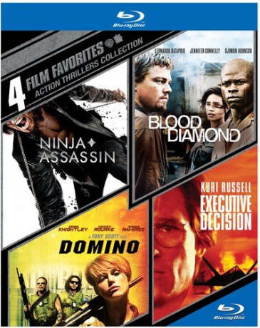 4 Film Favorites: Action Thrillers [Blu-Ray]