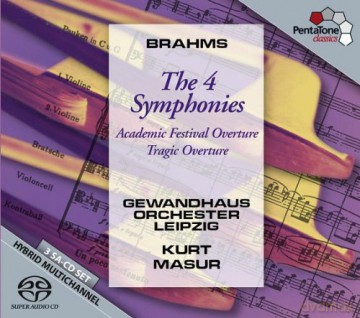 Johannes Brahms: 4 Symphonies/2 Overtures [3CD]