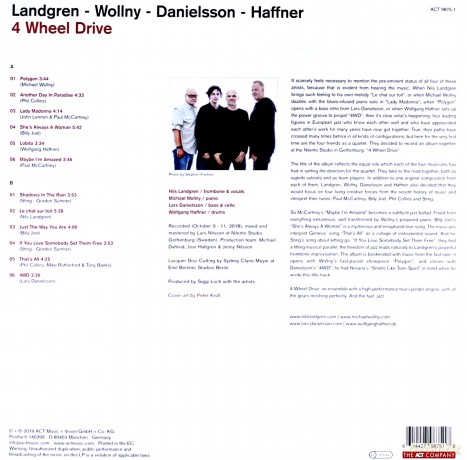 Nils Landgren: 4 Wheel Drive [Winyl]