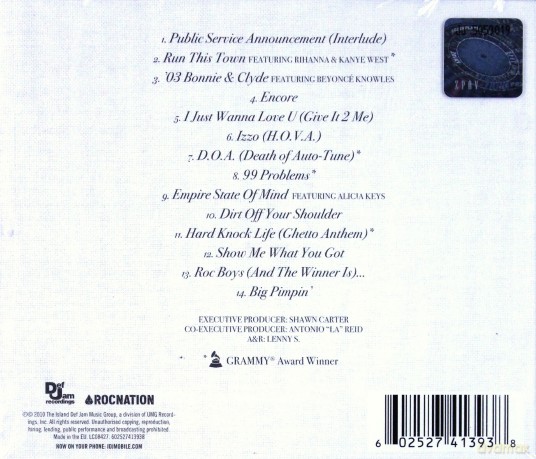 Jay-Z: Hits Collection Volume One (Polska Cena) [CD]