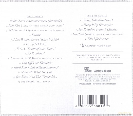 Jay-Z: Hits Collection Volume One [2CD]
