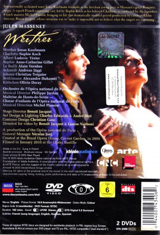 Jonas Kaufmann: Massenet:Werther [DVD]