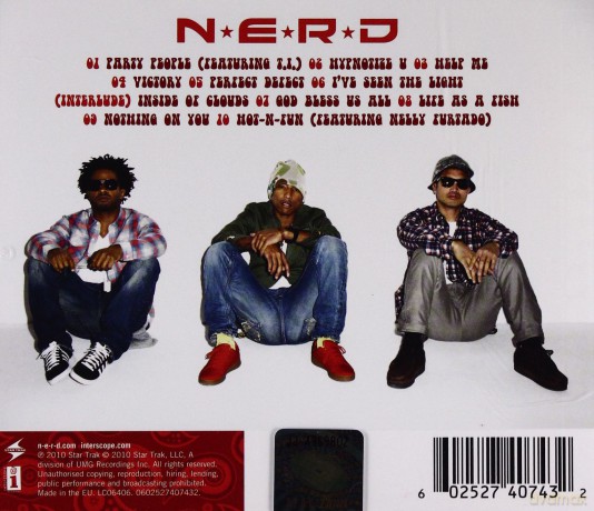 N.E.R.D: Nothing [CD]