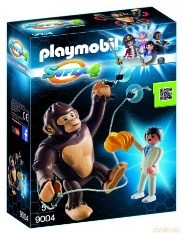 Speelgoed - Playmobil: 9004 Super 4 - Gorilla Gigante Gonk