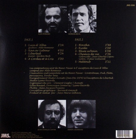 Texier Henri: A Cordes Et A Cris [Winyl]