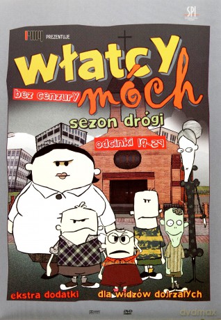 Włatcy Móch sezony 1 i 2 odcinki 1-24 Pakiet [4DVD]