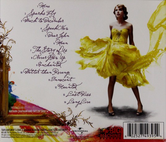Taylor Swift: Speak Now [CD]