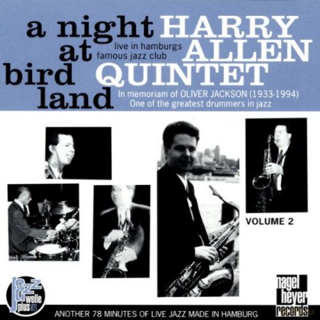 Harry Allen Quintet: A Night at Birdland Vol. 2 [CD]