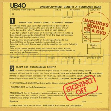 UB 40: Singing Off-30th Anniversary Limited (digipack) [2CD]+[DVD]