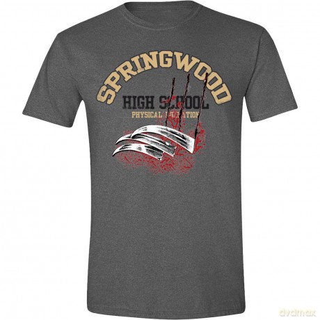 A Nightmare On Elm Street Springwood T-Shirt Anthracite Mixed S