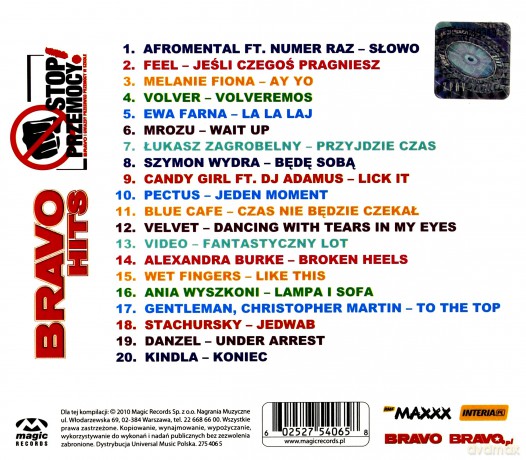 Bravo Hits Stop Przemocy! (digipack) [CD]