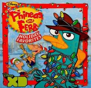 Phineas And Ferb Holiday Favourites soundtrack (Fineasz i Ferb) [CD]