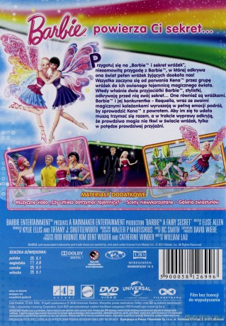Barbie i sekret wróżek [DVD]