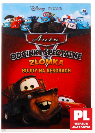 Bujdy na resorach - odcinki specjalne Złomka (Auta) (Disney) [DVD]