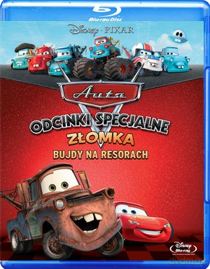 Bujdy na resorach - odcinki specjalne Złomka (Auta) (Disney) [Blu-Ray]
