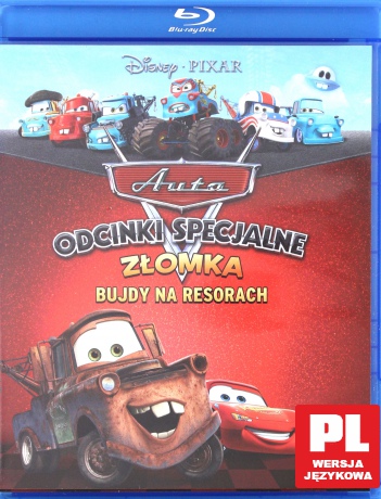 Bujdy na resorach - odcinki specjalne Złomka (Auta) (Disney) [Blu-Ray]