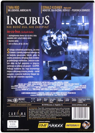 Incubus [DVD] film