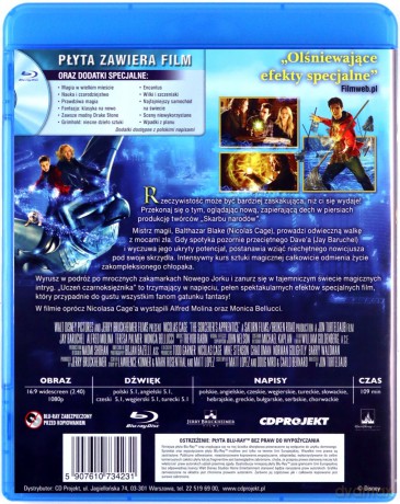 Uczeń Czarnoksiężnika (Disney) [Blu-Ray]