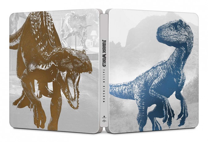 Jurassic World: Fallen Kingdom (Upadłe królestwo) (steelbook) [Blu-Ray 4K]+[Blu-Ray]