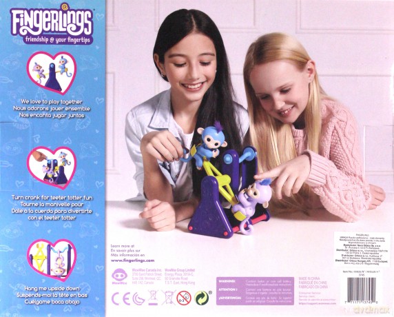 Fingerlings huśtawka i 2 małpki