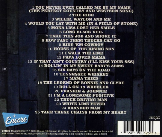 David Allan Coe: 25 Greats [CD]