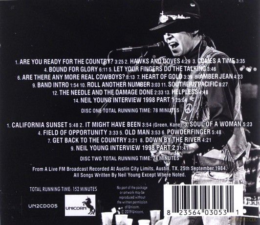 Neil Young: Austin City Limits [2CD]
