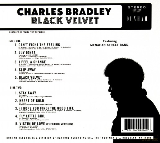 Charles Bradley: Black Velvet [CD]