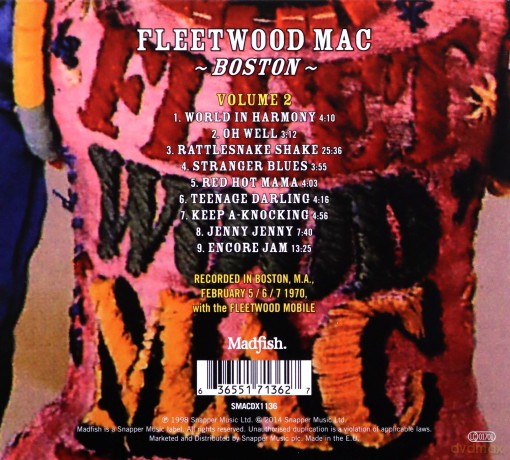 Fleetwood Mac: Boston Vol. 2 (Digi) [CD]