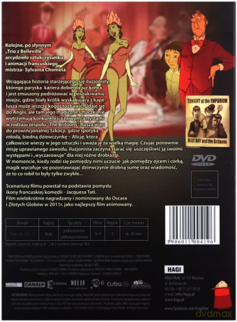 Iluzjonista (animowany) [DVD]
