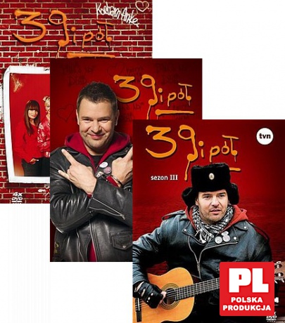 39 i pół sezony 1+2+3+mini serial Pakiet [12DVD]