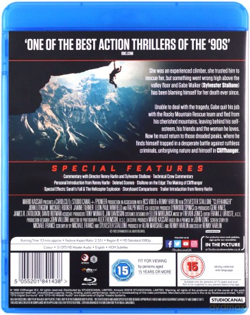 Cliffhanger (Na krawędzi) [Blu-Ray]