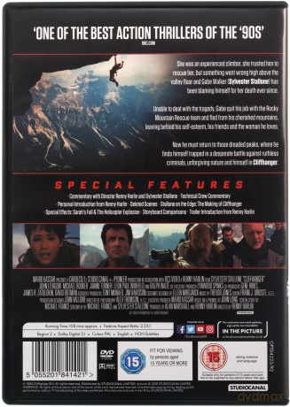 Cliffhanger (Na krawędzi ) [DVD]