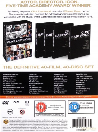 Clint Eastwood 40 Film Collection [40DVD]