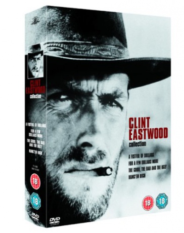 Clint Eastwood Collection (Za garść dolarów / Za kilka dolarów więcej / Dobry, zły i brzydki / Powieście go wysoko) [4DVD]